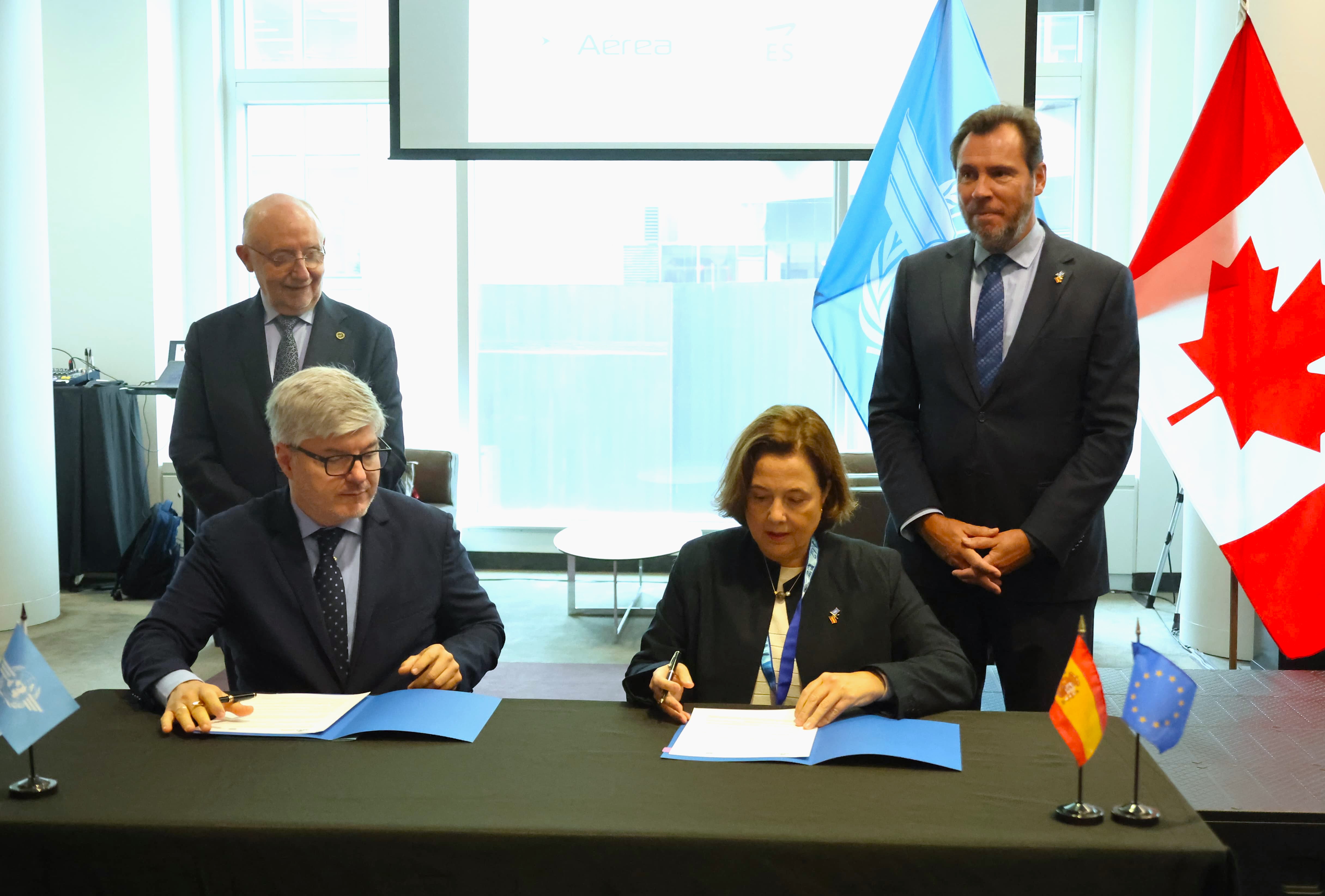 AESA refuerza su colaboración con la OACI mediante su personal especializado