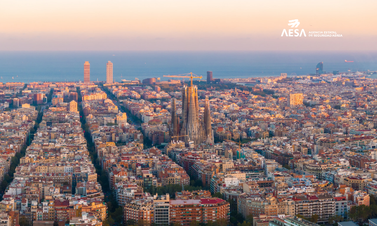 AESA identifica amplias zonas de Barcelona exentas de autorización para actividades urbanísticas