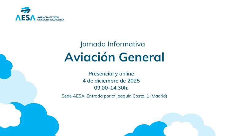 AESA organiza una Jornada informativa sobre Aviación General