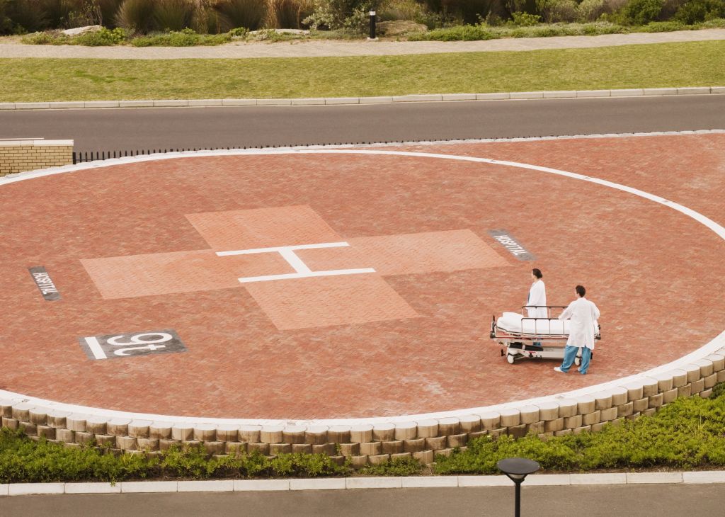AESA ha autorizado la apertura al tráfico del helipuerto del Hospital Virgen de la Arrixaca en Murcia