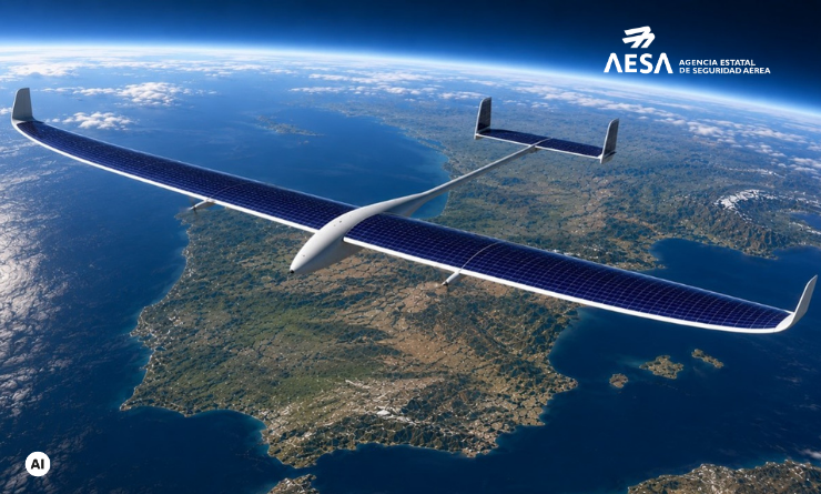 AESA publica una nueva guía para las operaciones no tripuladas en el espacio aéreo superior (HAO)