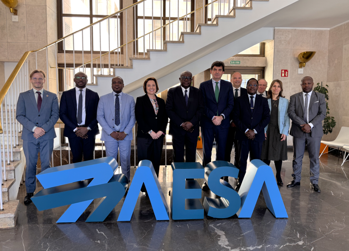 AESA y la Agencia de África Central firman acuerdo para reforzar la cooperación internacional en seguridad aérea