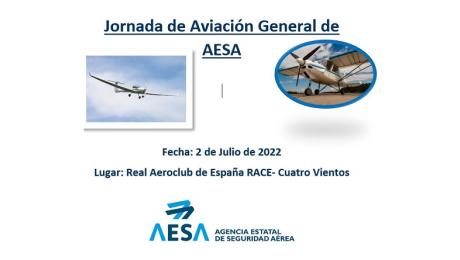 Jornada de Aviación General de AESA el próximo 2 de julio con la participación de todo el sector