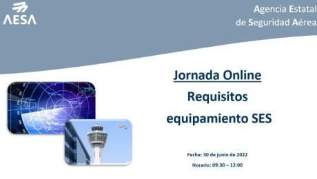 Jornada de AESA para usuarios del Espacio Aéreo del Cielo Único Europeo (SES)