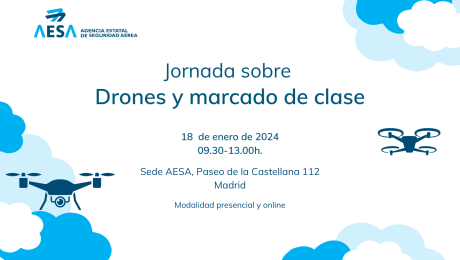 AESA organiza la jornada “Drones y marcado de clase”