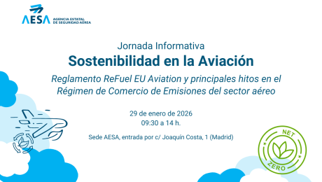 AESA organiza su jornada sobre sostenibilidad para el sector aéreo