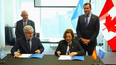 AESA refuerza su colaboración con la OACI mediante su personal especializado