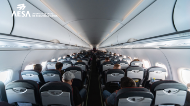 Aviso sobre el uso del halón como agente extintor en cabina de pasajeros