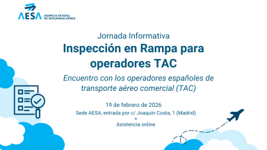 Jornada informativa de Inspección en Rampa para operadores TAC