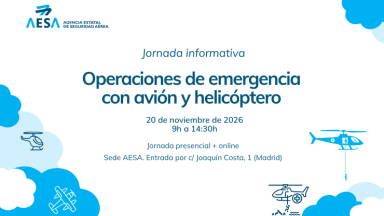 AESA organiza su jornada sobre operaciones de emergencia