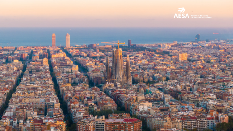 AESA identifies large areas of Barcelona exempt from authorization for urban activities