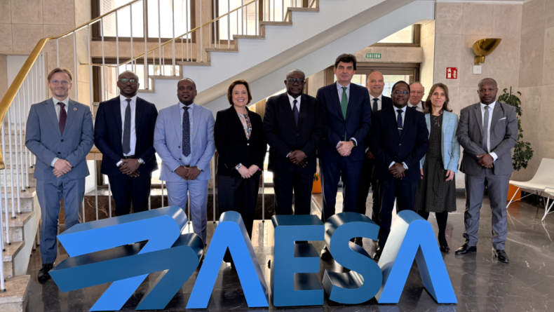 AESA y la Agencia de África Central firman acuerdo para reforzar la cooperación internacional en seguridad aérea