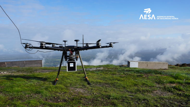 AESA e Ineco coordinan la campaña de vuelos de EUROCONTROL en Ribeira Sacra para validar tecnologías en operaciones avanzadas con drones